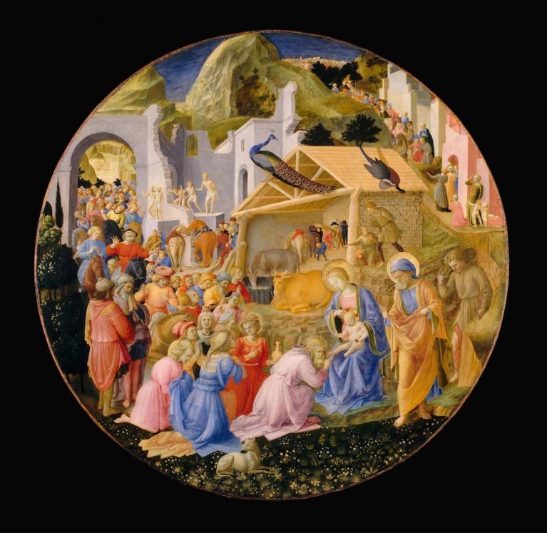 Filippo Lippi, Adorazione dei Magi (1445 circa), Tondo Cook, Washington, National Gallery of Art.