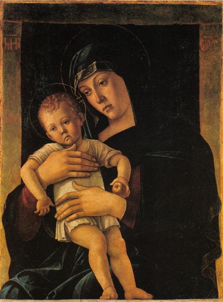 Giovanni Bellini, Madonna greca, Brera.