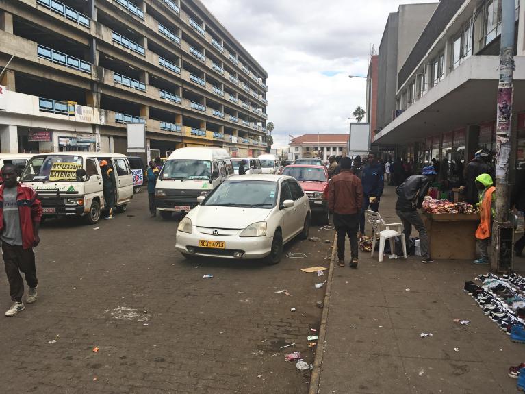 Harare city, ph Simba Mafundikwa.