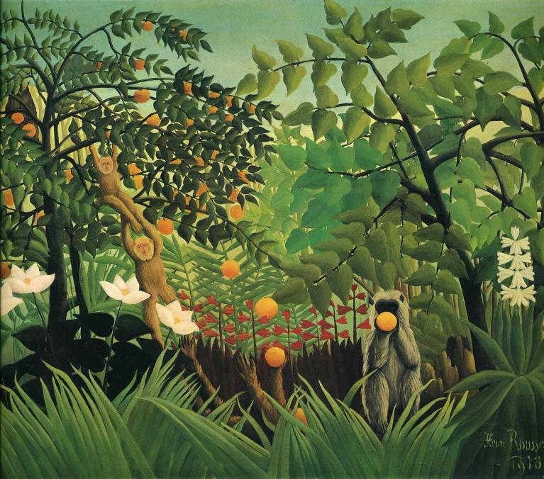 Opera di Henri Rousseau.