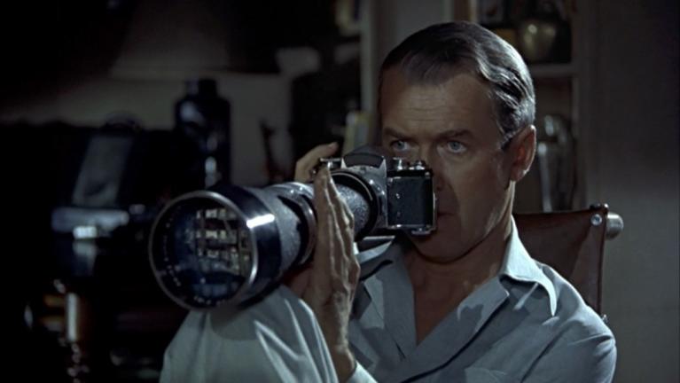 Hitchcock, Rear window (1954).