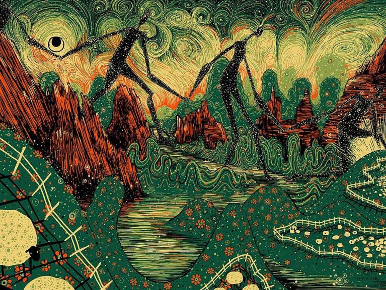 Illustrazione di James R. Eads.