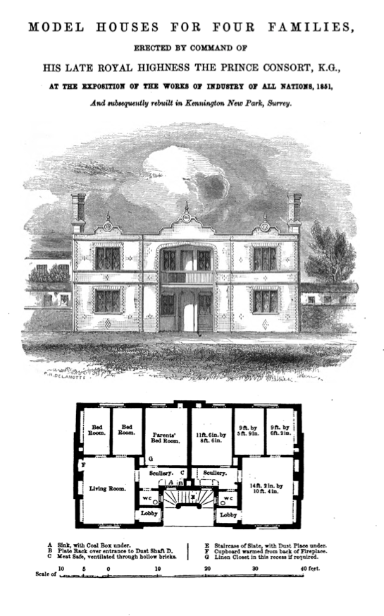 Albert Cottage, 1851.