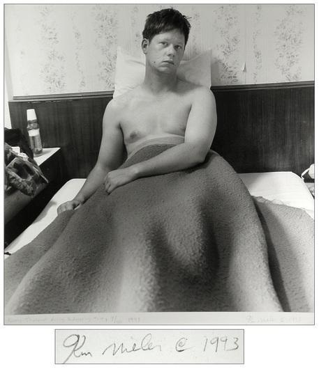 William T. Vollmann nel 1993, ritratto da Ken Miller.
