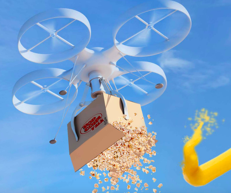 Jason Isolini, Screenshot of airborne fulfillment center patent.