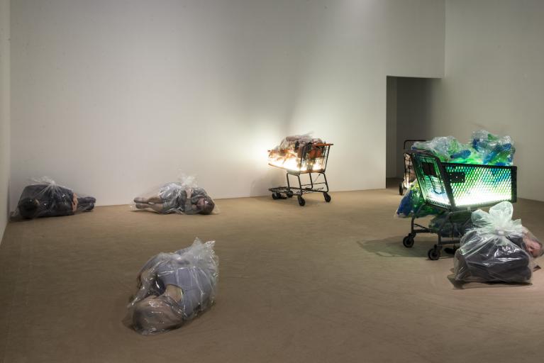 Josh Kline, Unemployment, 2016, foto di Paolo Saglia.