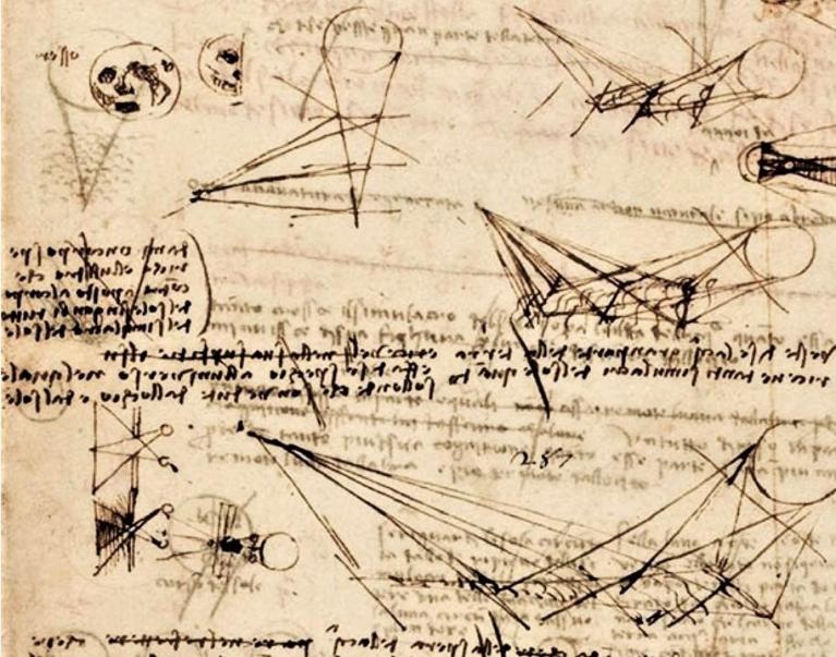 Leonardo Da Vinci, Codice atlantico.
