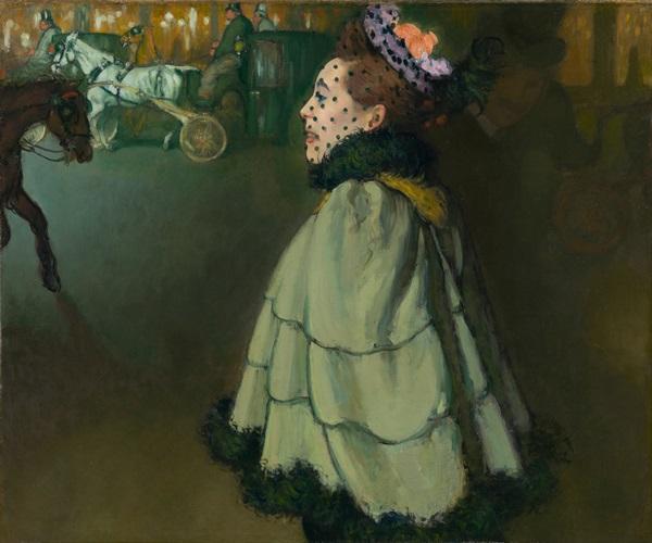 Louis Anquetin, Donna la sera sugli Champs-Elysées.