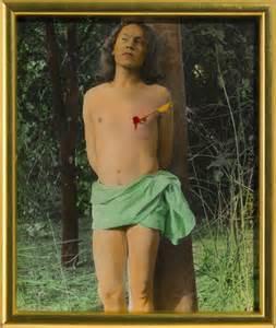 Luigi Ontani, San Sebastiano, 1975.