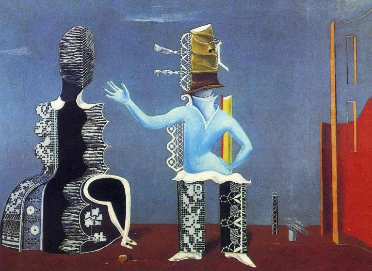 Max Ernst, Le couple, 1923.