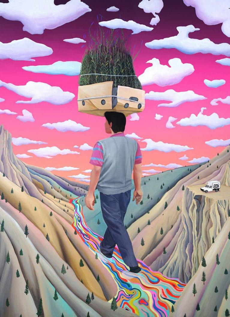 Illustrazione di Aaron Glasson.