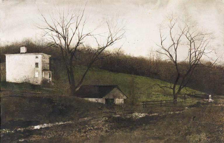 Opera di Andrew Wyeth.