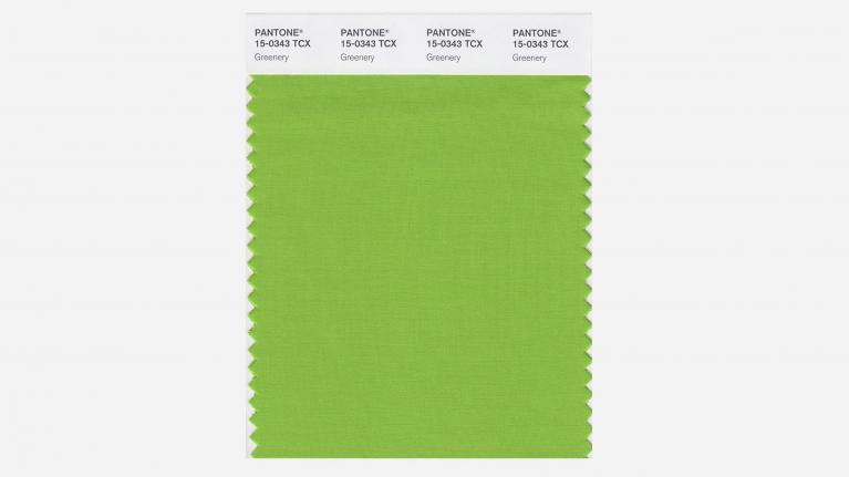 Greenery Pantone 15-0343.