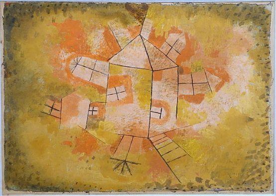 Paul Klee, Drehbares Haus, 1921.