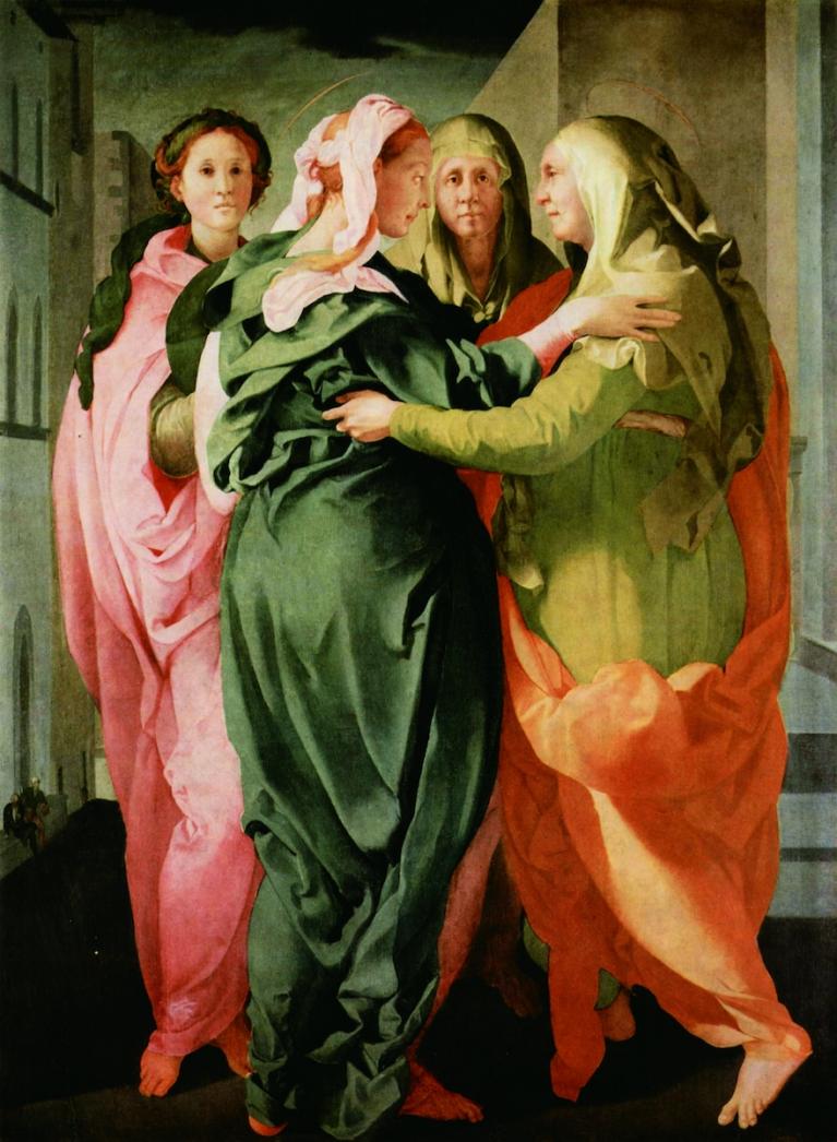 Pontormo, Visitazione, 1528-1529.