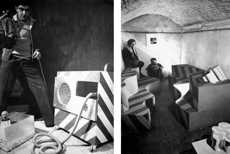 Superarchitettura, Galleria Jolly 2, Pistoia, dicembre 1966.
