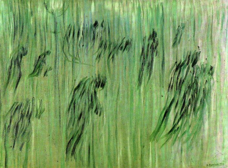 Umberto Boccioni, Stati d'animo - quelli che restano (1911)