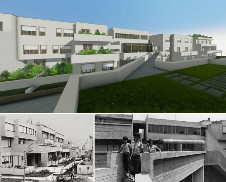 Giancarlo De Carlo, Villaggio Matteotti, Terni, 1969-1975.
