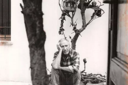 Alik e l’albero. Foto Archivio Cavaliere, Milano.