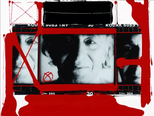 William Klein, Autoritratto William Klein, Parigi 1998, © William Klein.