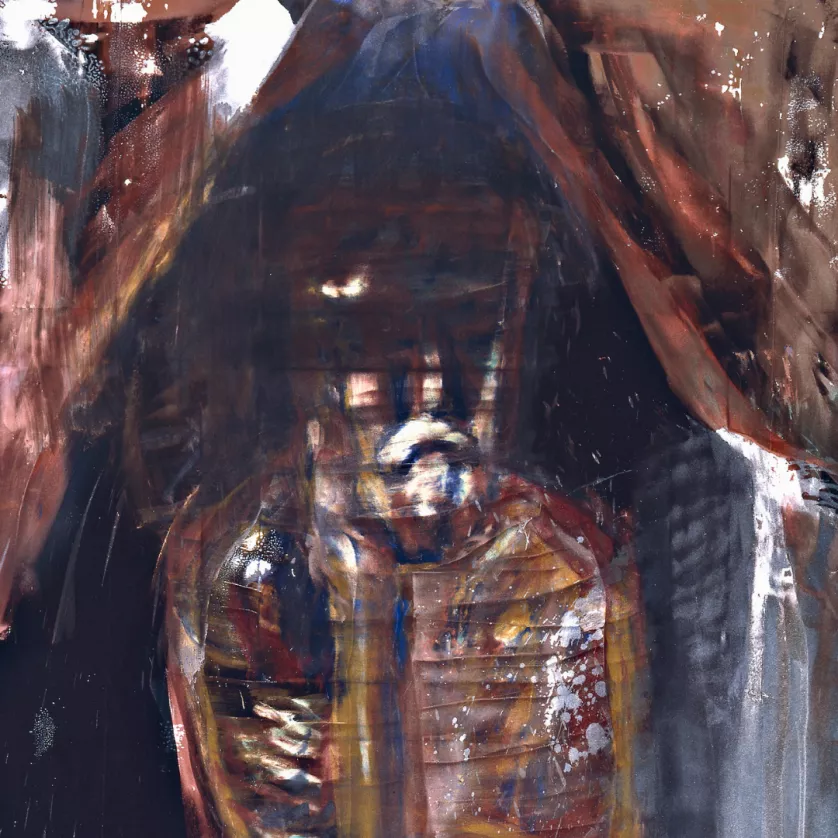 Julian Schnabel, "Man of Sorrow (The King)", 1983 Julian Schnabel, "Man of Sorrow (The King)", 1983