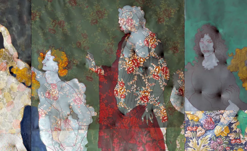 Cesare Tacchi, "La primavera Allegra", 1965 Cesare Tacchi, "La primavera Allegra", 1965