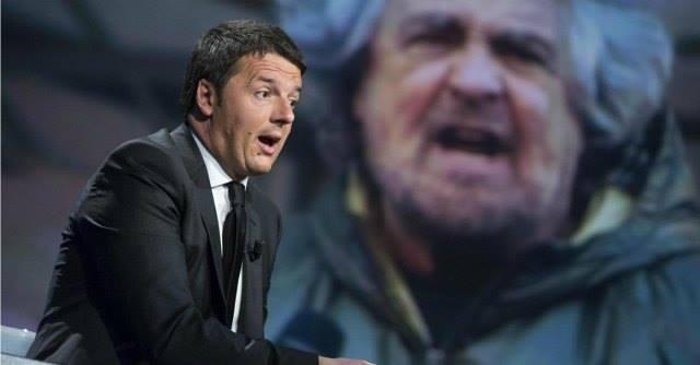 Matteo Renzi, Beppe Grillo