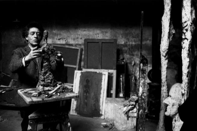 Réne Burri, Alberto Giacometti, Paris, Magnum