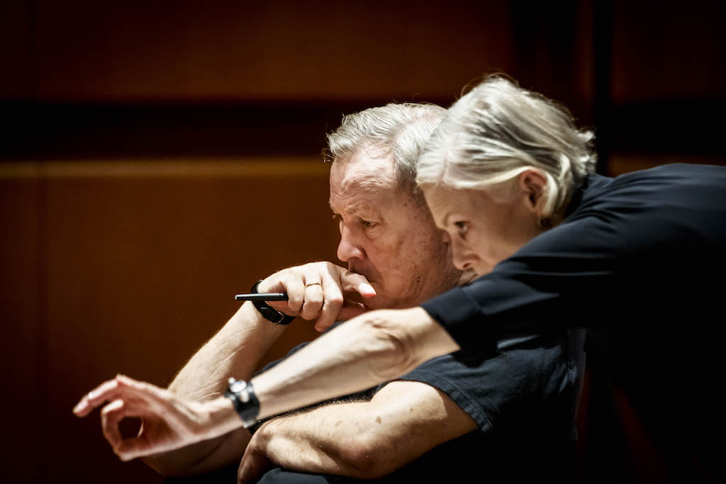  Wilson e Childs durante le prove, foto Musacchio/Ianniello/Pasqualini