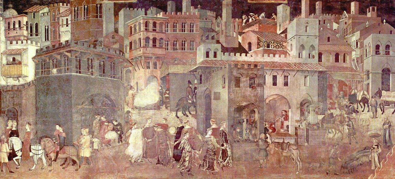 Lorenzetti, Effetti del buongoverno