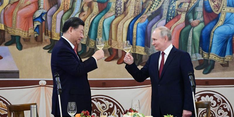 Putin e Xi-Jinping