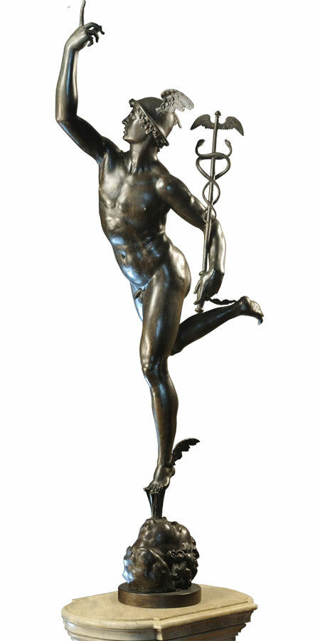 Giambologna, Hermes/mercuriu, 1580