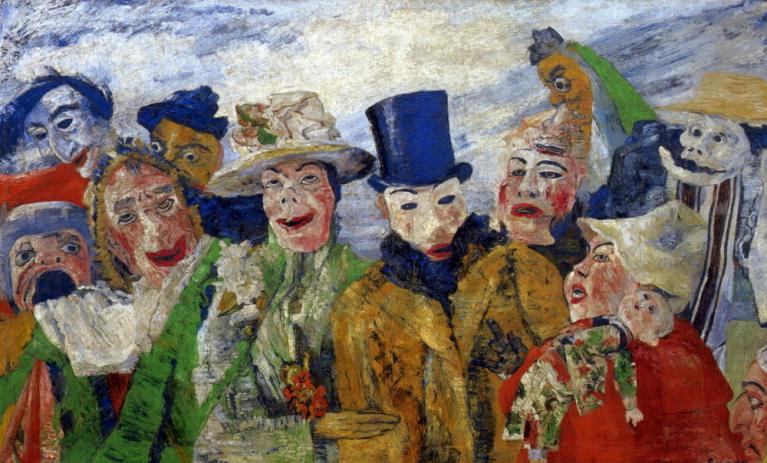 James Ensor, L'intrigo, 1890