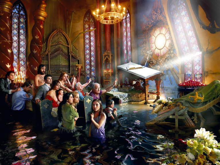 David LaChapelle, Cathedral, 2007