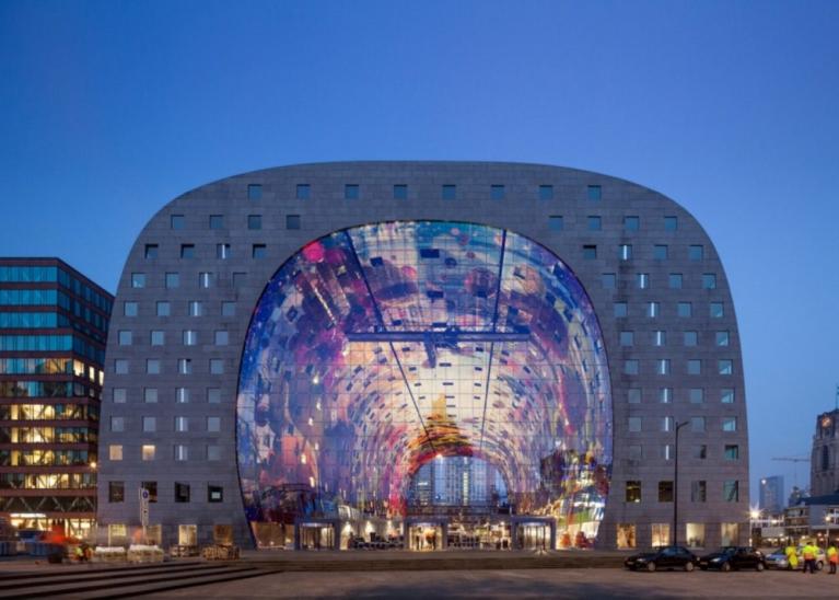Market Hall di Rotterdam progetto degli MVRDV, 2004-2014