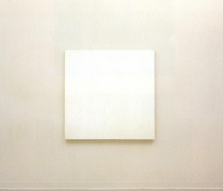 Robert Rauschenberg, White Painting (One Panel), 1951