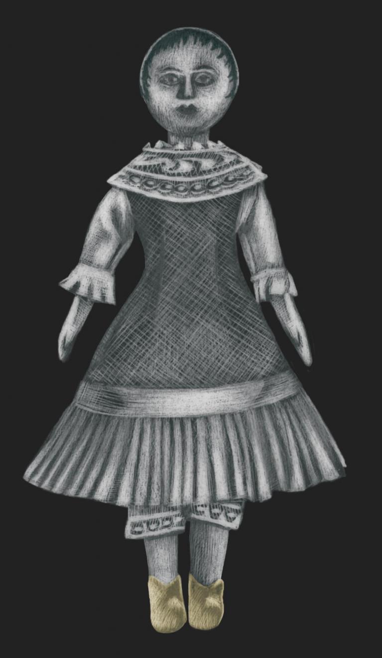 Ermanna, illustrazione di Leila Marzocchi.