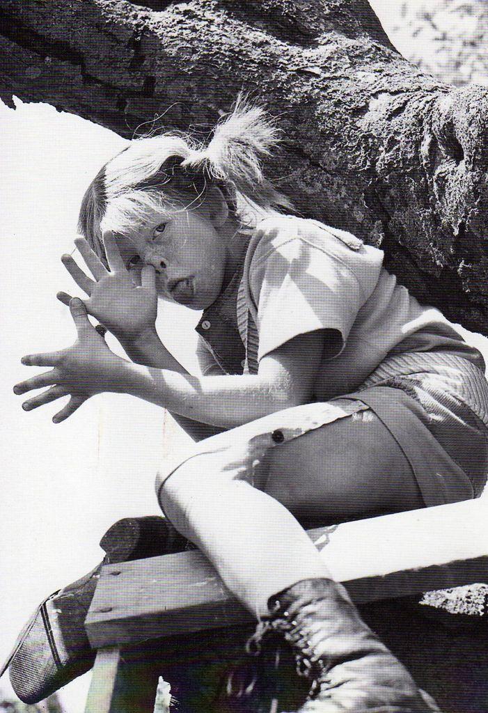 La giovane Inger Nilsson, protagonista della serie tv dedicata a Pippi Calzelunghe.