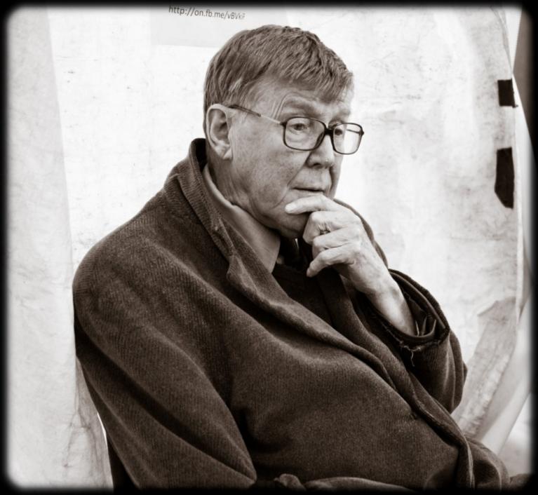 Alan Bennett partecipa a Occupy London Stock Exchange (foto Paul Soso)