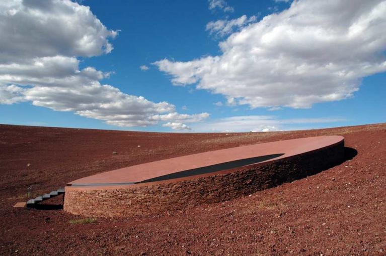 James Turrell, Roden Crater, Arizona, copertura esterna