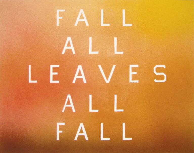 Ed Ruscha, Autumn