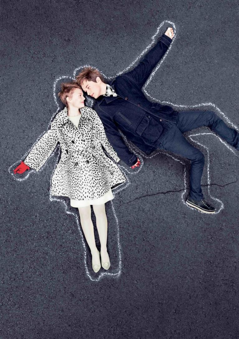 L'amore che resta. In alto: una scena da Belli e dannati