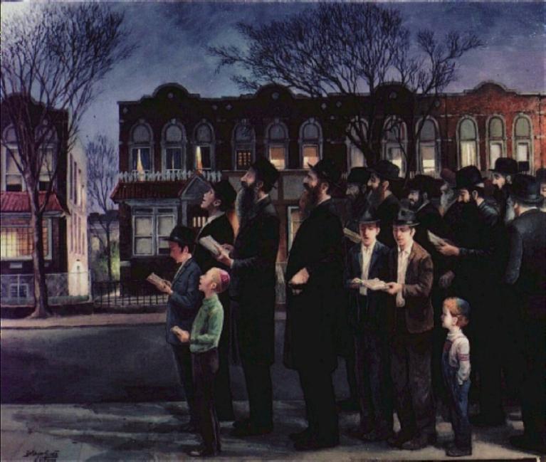 Zalman Kleiman, Preghiera per la luna nuova