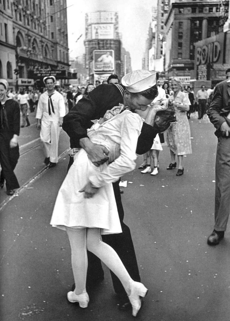 Day in Times Square di Alfred Eisenstaedt