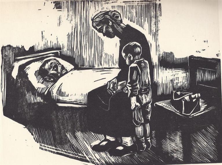 Käthe Kollwitz, 1933.