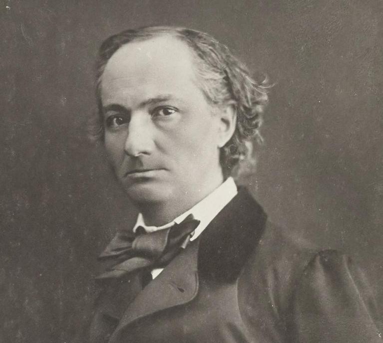 Baudelaire ritratto da Nadar (1854 ca.)