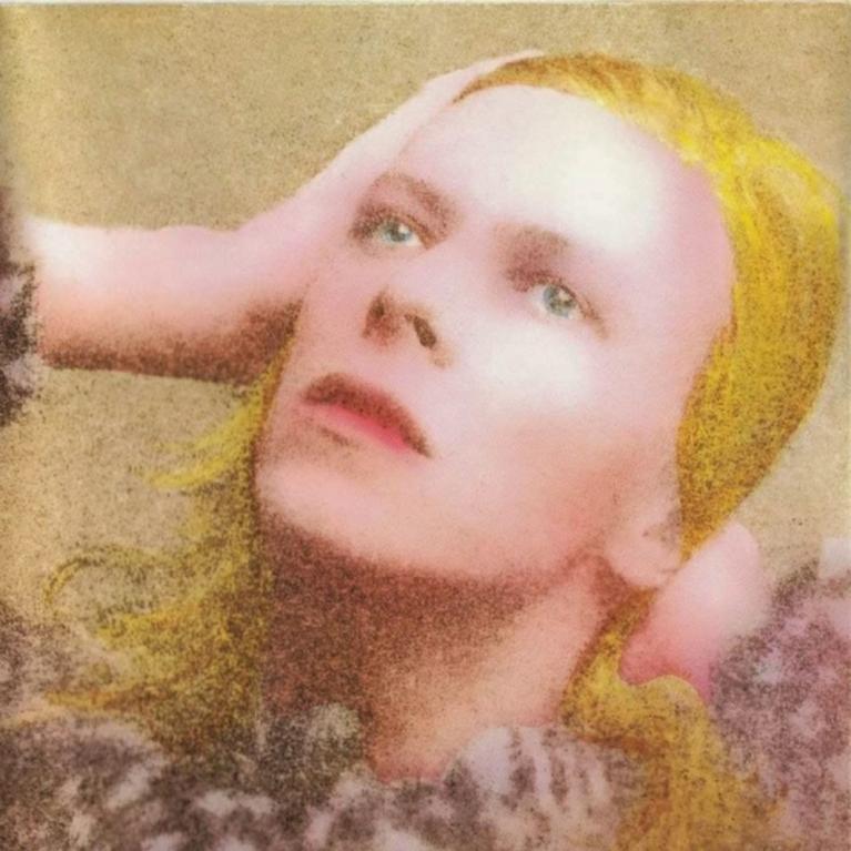Brian Ward, David Bowie, copertina dell’album Hunky Dory, 1971
