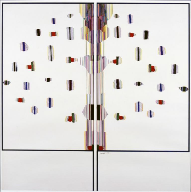 Ibrahim El-Salahi, The Tree 2003, Private Collection © Ibrahim El-Salahi