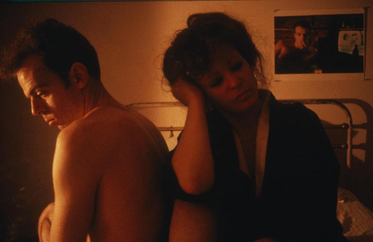 Nan Goldin, Self-portrait in kimono with Brian, NYC, 1983 © Nan Goldin.
