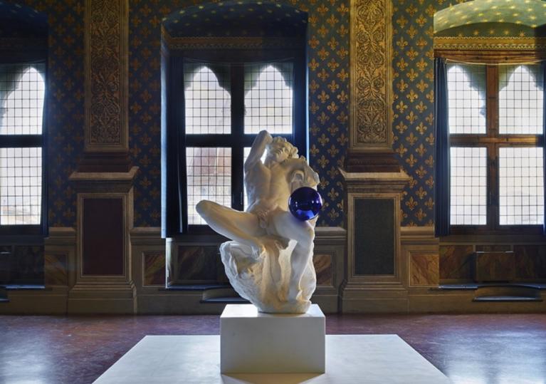 Jeff Koons, Gazing Ball (Barberini Faun), 2013